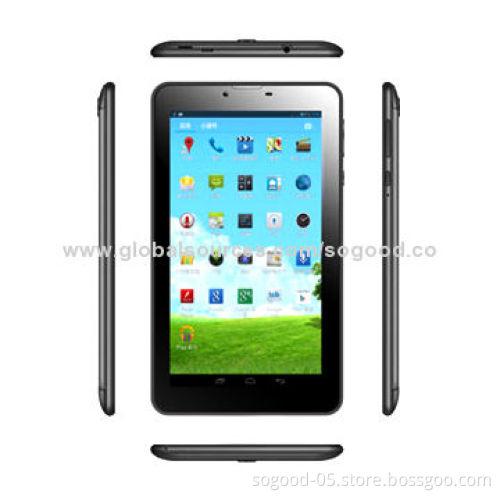 7-inch Tablet PCs with 1,024*600 Pixels Resolution, Built-in Bluetooth and Wi-FiNew